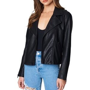 Blank NYC Faux Leather Moto Jacket